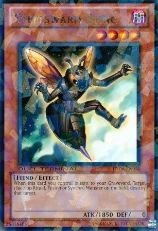 Steelswarm Sting DT06 EN030 Rare Parallel Rare Duel Terminal 6 DT06 Steelswarm Sting DT06 EN030 Rare Parallel Rare Duel Terminal 6 DT06