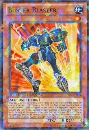 Buster Blaster DT06 EN055 Normal Parallel Rare Duel Terminal 6 DT06 Buster Blaster DT06 EN055 Normal Parallel Rare Duel Terminal 6 DT06