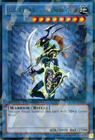 Black Luster Soldier DT07 EN030 Rare Parallel Rare Duel Terminal 7 DT07 Black Luster Soldier DT07 EN030 Rare Parallel Rare Duel Terminal 7 DT07