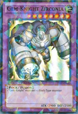 Gem Knight Zirconia DT07 EN033 Super Parallel Rare Gem Knight Zirconia DT07 EN033 Super Parallel Rare