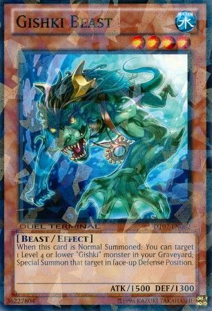 Gishki Beast DT07 EN062 Normal Parallel Rare Duel Terminal 7 DT07 Gishki Beast DT07 EN062 Normal Parallel Rare Duel Terminal 7 DT07