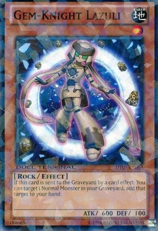 Gem Knight Lazuli DT07 EN063 Duel Terminal 7 DT07 Gem Knight Lazuli DT07 EN063 Duel Terminal 7 DT07