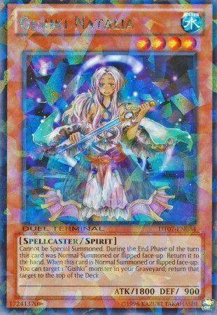 Gishki Natalia DT07 EN064 Rare Parallel Rare Duel Terminal 7 DT07 Gishki Natalia DT07 EN064 Rare Parallel Rare Duel Terminal 7 DT07