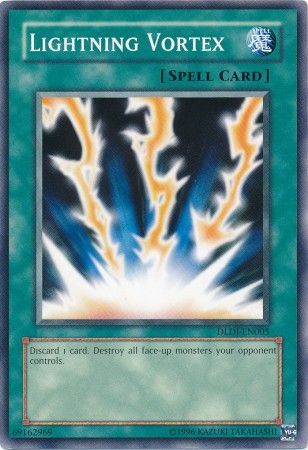 Lightning Vortex DLDI EN005 Common Yu Gi Oh Promo Cards Lightning Vortex DLDI EN005 Common Yu Gi Oh Promo Cards