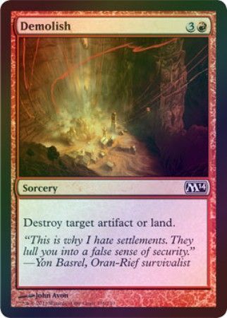 Demolish Foil Magic 2014 M14 Foil Singles Demolish Foil Magic 2014 M14 Foil Singles