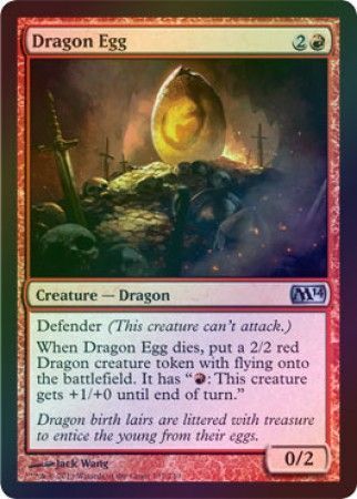 Dragon Egg Foil Magic 2014 M14 Foil Singles Dragon Egg Foil Magic 2014 M14 Foil Singles
