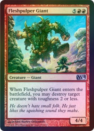 Fleshpulper Giant Foil Magic 2014 M14 Foil Singles Fleshpulper Giant Foil Magic 2014 M14 Foil Singles