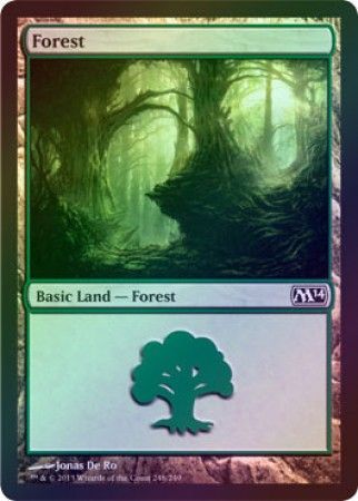 Forest 248 249 Foil Magic 2014 M14 Foil Singles Forest 248 249 Foil Magic 2014 M14 Foil Singles