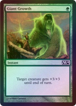 Giant Growth Foil Giant Growth Foil