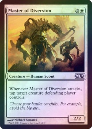 Master of Diversion Foil Magic 2014 M14 Foil Singles Master of Diversion Foil Magic 2014 M14 Foil Singles