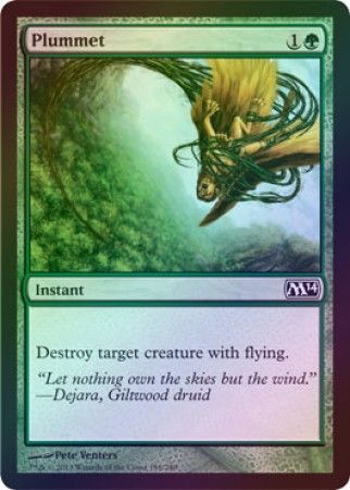 Plummet Foil Magic 2014 M14 Foil Singles Plummet Foil Magic 2014 M14 Foil Singles