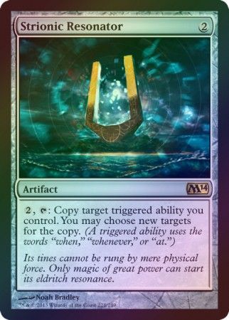 Strionic Resonator Foil Magic 2014 M14 Foil Singles Strionic Resonator Foil Magic 2014 M14 Foil Singles