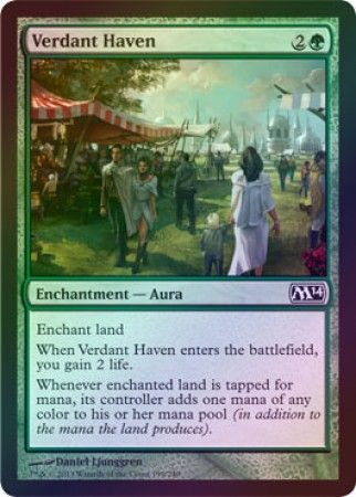 Verdant Haven Foil Magic 2014 M14 Foil Singles Verdant Haven Foil Magic 2014 M14 Foil Singles