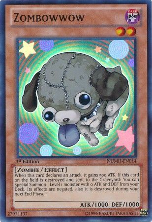 ZOMBOWWOW NUMH-EN014 1st EDITION 2013 SERIES SUPER RARE YTCG