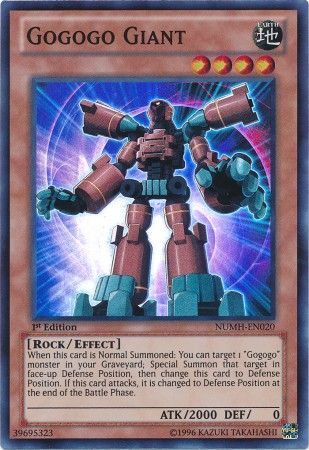 GOGOGO GIANT NUMH-EN020 1st EDITION 2013 SERIES SUPER RARE YTCG