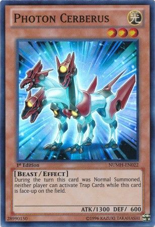 Photon Cerberus NUMH EN022 Super Rare 1st Edition Photon Cerberus NUMH EN022 Super Rare 1st Edition