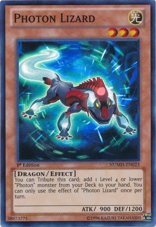 Photon Lizard NUMH EN023 Super Rare 1st Edition Number Hunters 1st Edition Singles Photon Lizard NUMH EN023 Super Rare 1st Edition Number Hunters 1st Edition Singles