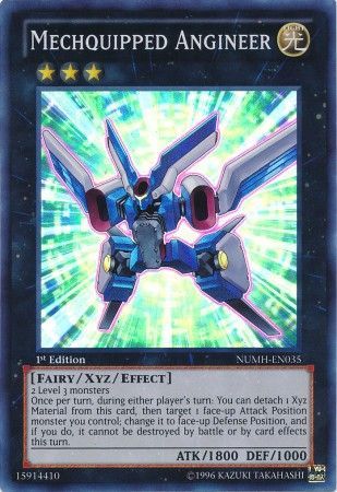 Mechquipped Angineer NUMH EN035 Super Rare 1st Edition Mechquipped Angineer NUMH EN035 Super Rare 1st Edition