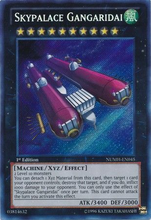 Skypalace Gangaridai NUMH EN045 Secret Rare 1st Edition Number Hunters 1st Edition Singles Skypalace Gangaridai NUMH EN045 Secret Rare 1st Edition Number Hunters 1st Edition Singles