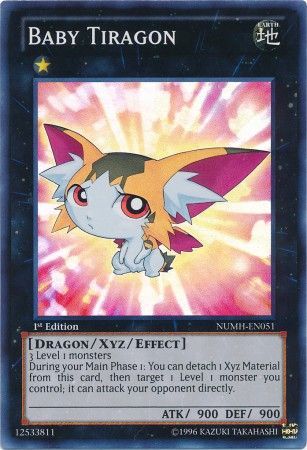 Baby Tiragon NUMH EN051 Super Rare 1st Edition Baby Tiragon NUMH EN051 Super Rare 1st Edition