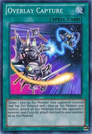 Overlay Capture NUMH EN056 Super Rare 1st Edition Overlay Capture NUMH EN056 Super Rare 1st Edition