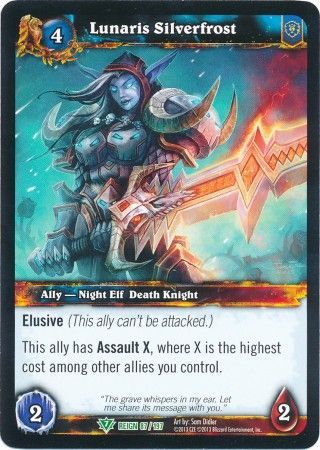 Lunaris Silverfrost 87 197 Uncommon WOW Reign of Fire Lunaris Silverfrost 87 197 Uncommon WOW Reign of Fire