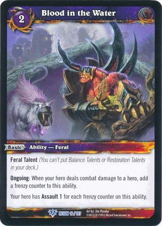 Blood in the Water 10 197 Rare WOW Reign of Fire Blood in the Water 10 197 Rare WOW Reign of Fire