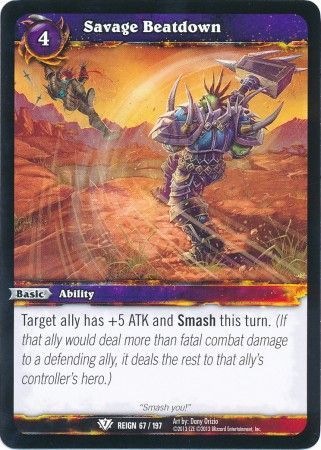 Savage Beatdown 67 197 Common Savage Beatdown 67 197 Common