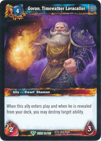 Goran Timewalker Lavacaller 80 197 Uncommon Goran Timewalker Lavacaller 80 197 Uncommon