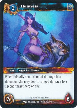 Huntress 82 197 Common WoW Reign of Fire Huntress 82 197 Common WoW Reign of Fire