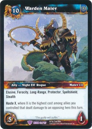 Warden Maiev 92 197 Epic Rare Warden Maiev 92 197 Epic Rare