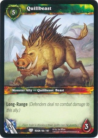 Quillbeast 150 197 Common WOW Reign of Fire Quillbeast 150 197 Common WOW Reign of Fire