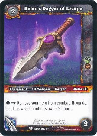 Kelen s Dagger of Escape 185 197 Common WOW Reign of Fire Kelen s Dagger of Escape 185 197 Common WOW Reign of Fire