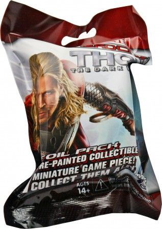Thor The Dark World Gravity Feed 1 Figure Booster Pack Marvel Heroclix Heroclix Sealed Product Thor The Dark World Gravity Feed 1 Figure Booster Pack Marvel Heroclix Heroclix Sealed Product