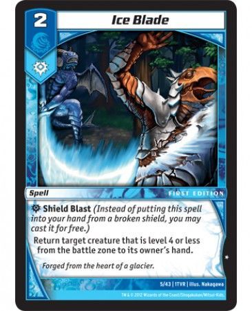 Ice Blade 5 43 Common Kaijudo Tatsurion vs Razorkinder Battle Decks 1TVR Ice Blade 5 43 Common Kaijudo Tatsurion vs Razorkinder Battle Decks 1TVR