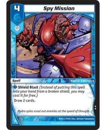 Spy Mission 9 43 Uncommon Kaijudo Tatsurion vs Razorkinder Battle Decks 1TVR Spy Mission 9 43 Uncommon Kaijudo Tatsurion vs Razorkinder Battle Decks 1TVR