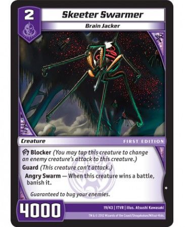 Skeeter Swarmer 19 43 Common Kaijudo Tatsurion vs Razorkinder Battle Decks 1TVR Skeeter Swarmer 19 43 Common Kaijudo Tatsurion vs Razorkinder Battle Decks 1TVR