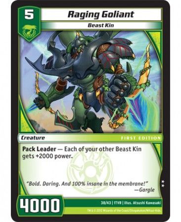Raging Goliant 38 43 Uncommon Kaijudo Tatsurion vs Razorkinder Battle Decks 1TVR Raging Goliant 38 43 Uncommon Kaijudo Tatsurion vs Razorkinder Battle Decks 1TVR