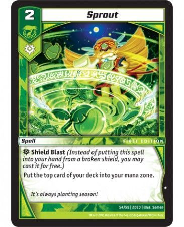 Sprout 54 55 Common Kaijudo The Dojo Edition 2DED Sprout 54 55 Common Kaijudo The Dojo Edition 2DED
