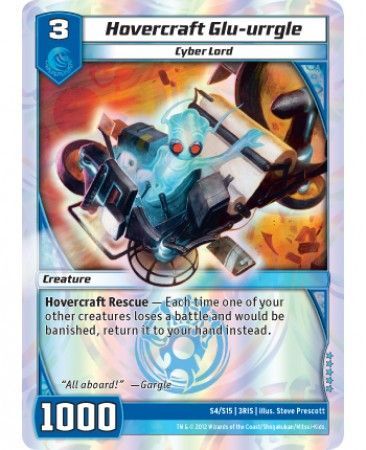 Hovercraft Glu urrgle S4 S15 Super Rare Kaijudo Rise of the Duel Masters 3RIS Hovercraft Glu urrgle S4 S15 Super Rare Kaijudo Rise of the Duel Masters 3RIS