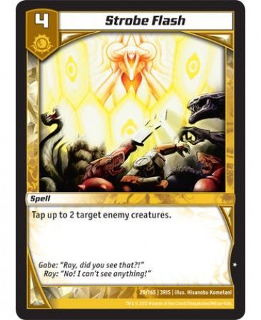 Strobe Flash 29 165 Common Kaijudo Rise of the Duel Masters 3RIS Strobe Flash 29 165 Common Kaijudo Rise of the Duel Masters 3RIS