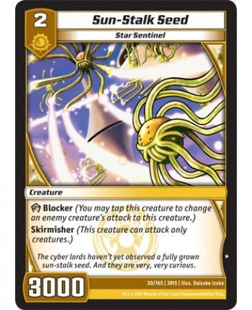 Sun Stalk Seed 30 165 Common Kaijudo Rise of the Duel Masters 3RIS Sun Stalk Seed 30 165 Common Kaijudo Rise of the Duel Masters 3RIS