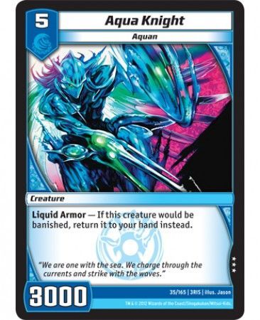 Aqua Knight 35 165 Rare Kaijudo Rise of the Duel Masters 3RIS Aqua Knight 35 165 Rare Kaijudo Rise of the Duel Masters 3RIS