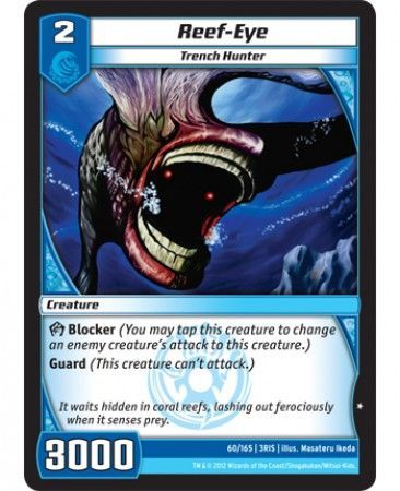 Reef Eye 60 165 Common Kaijudo Rise of the Duel Masters 3RIS Reef Eye 60 165 Common Kaijudo Rise of the Duel Masters 3RIS