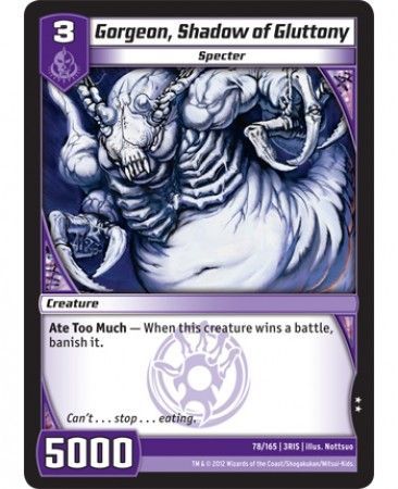Gorgeon Shadow of Gluttony 78 165 Uncommon Gorgeon Shadow of Gluttony 78 165 Uncommon