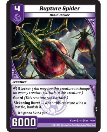 Rupture Spider 87 165 Uncommon Rupture Spider 87 165 Uncommon