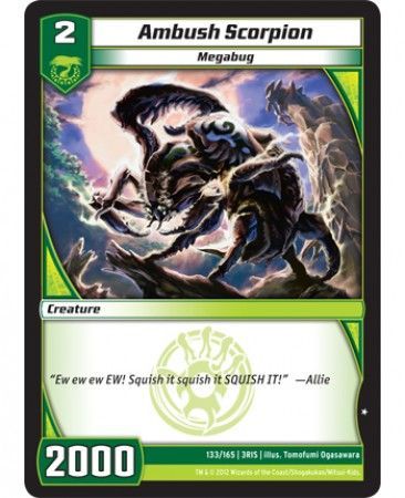 Ambush Scorpion 133 165 Common Kaijudo Rise of the Duel Masters 3RIS Ambush Scorpion 133 165 Common Kaijudo Rise of the Duel Masters 3RIS