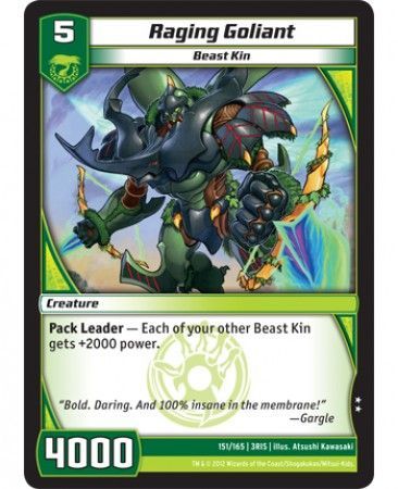Raging Goliant 151 165 Uncommon Raging Goliant 151 165 Uncommon
