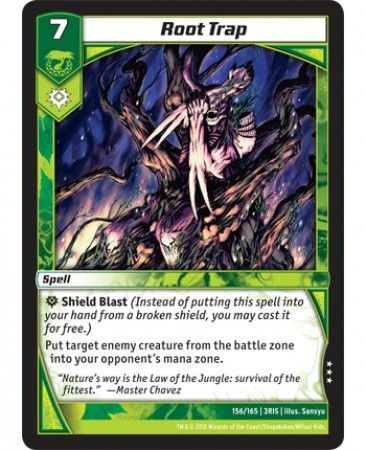 Root Trap 156 165 Rare Kaijudo Rise of the Duel Masters 3RIS Root Trap 156 165 Rare Kaijudo Rise of the Duel Masters 3RIS