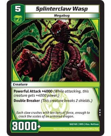 Splinterclaw Wasp 160 165 Rare Splinterclaw Wasp 160 165 Rare